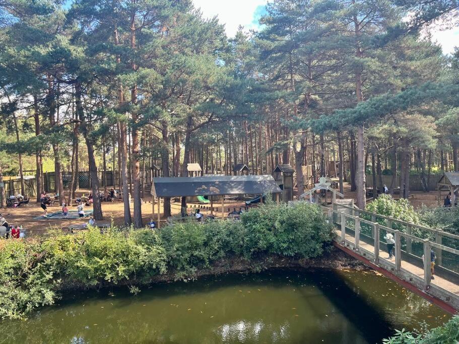 Beach Home With Garden, Close To New Forest Борнмут Екстер'єр фото
